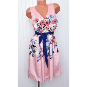Motherhood Maternity Pink Floral Sleeveless Dress